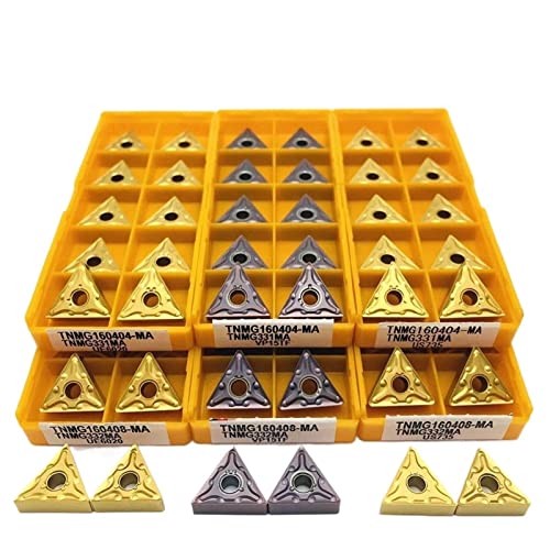Fresa para torno con insertos de carburo 10 piezas miniatura 1