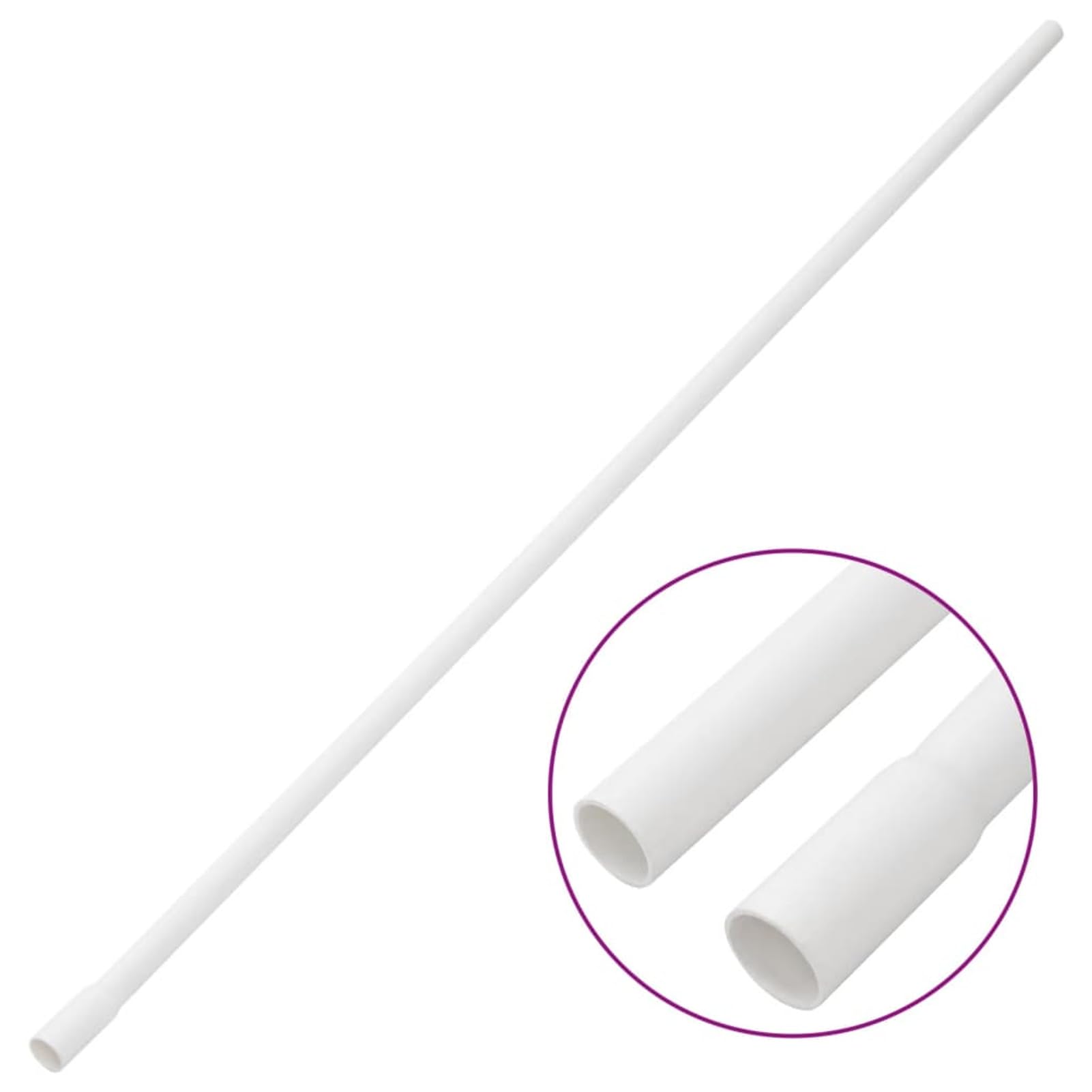 Gecheer Canaline per Cavi con Clip Ø16 mm 30 m in PVC,Canalina portacavi, Copricavi per Parete, Cavo TV ordinato, Canalina Passacavi TV, Canalina Coprifili,P155895
