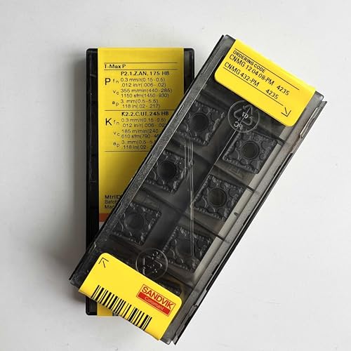 CNMG120408-PM 4235 lames en carbure pour éviter l'usure prématurée sur tour