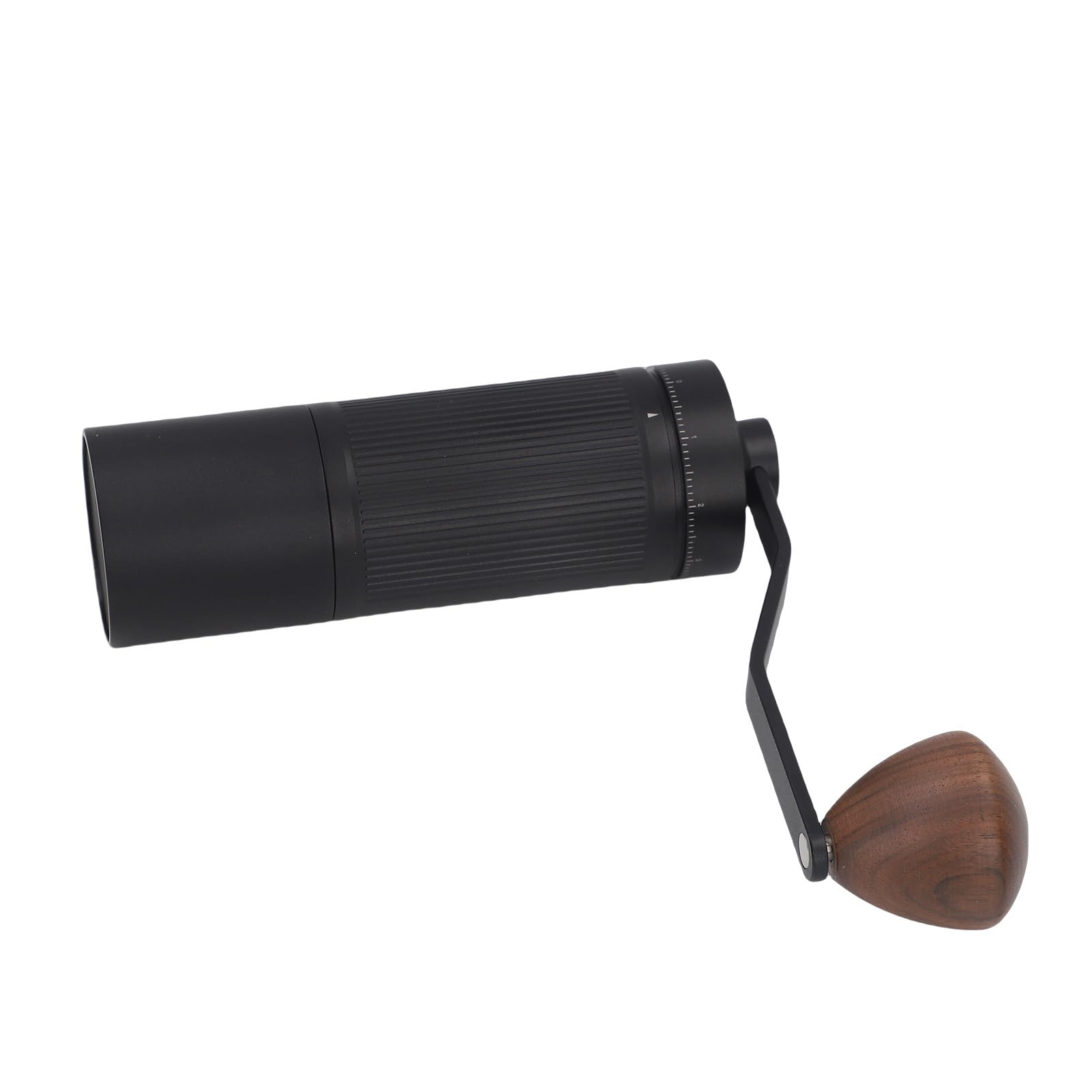 Naroote Molinillo de café Manual, 49 Ajustes Regulables con Muelas de Aleación de Aluminio de Grado Aeronáutico y Acero Inoxidable, para, Vertido, Prensa Francesa, Viajes y camping.