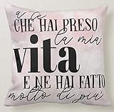 cuscino personalizzato 40x40 meme tributo dedica frase amore jovanotti lorenzo a te amore dedica 1