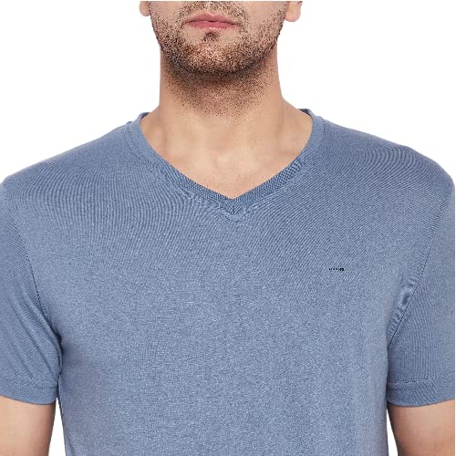 Image of Orewa Men Men's Solid Regular Fit T-Shirt