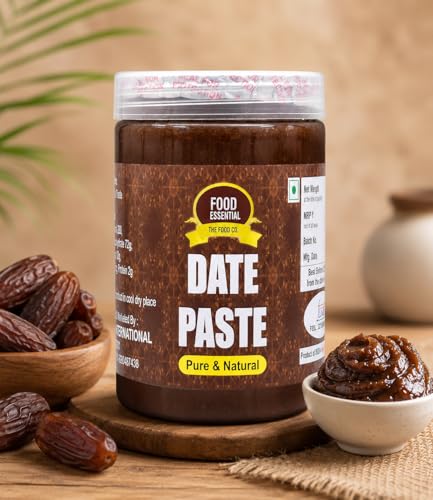 Image of Food Essential Arabian Dates Paste 700 gm. [Pure Date Paste, Healthy]
