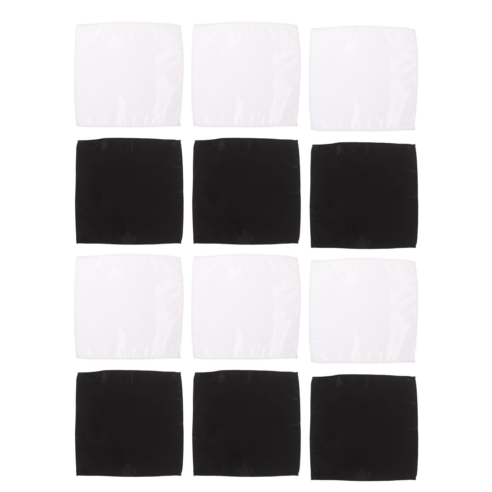 UPKOCH 12 Pezzi Fazzoletto da Taschino Uomo Rosso Scuro Fazzoletto da Taschino per Abito da Uomo Accessori per Abiti Formali Decorativo per Occasioni Speciali