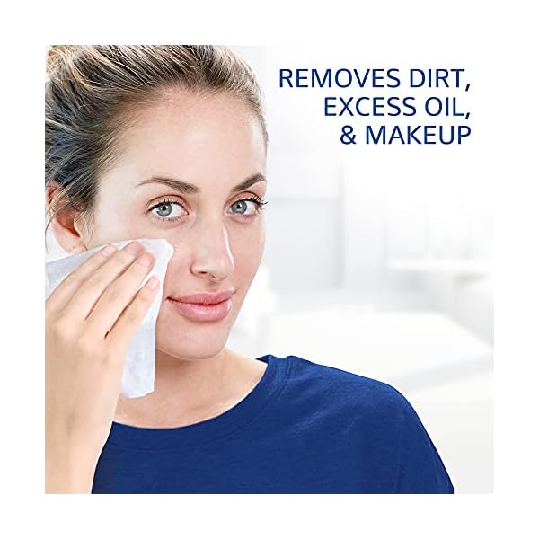 Cetaphil Face and Body Wipes, Gentle Skin Cleansing Cloths, 25 Count, Pack of 3, for Dry, Sensitive Skin, Flip Top Closure, Great for the Gym,Travel, in the Car, Hypoallergenic, Fragrance Free