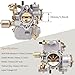34 Pict-3 Carburetor for VW Beetles Super Beetles 1971-1979 Dual Port 1600cc VW Carb Air Cooled 12V Type 1 Engines Electric Choke Bug Thing Karmann Ghia Transporte Replace#98-1289-B 113129031K