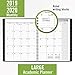 AT-A-GLANCE 2019-2020 Academic Year Monthly Planner, Large, 8-1/2