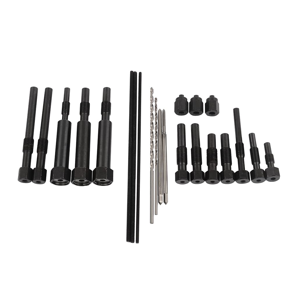 22 pièces Outil bougie de préchauffage M8 et M10, pour enlever les électrodes de bougie de préchauffage cassées AT0414