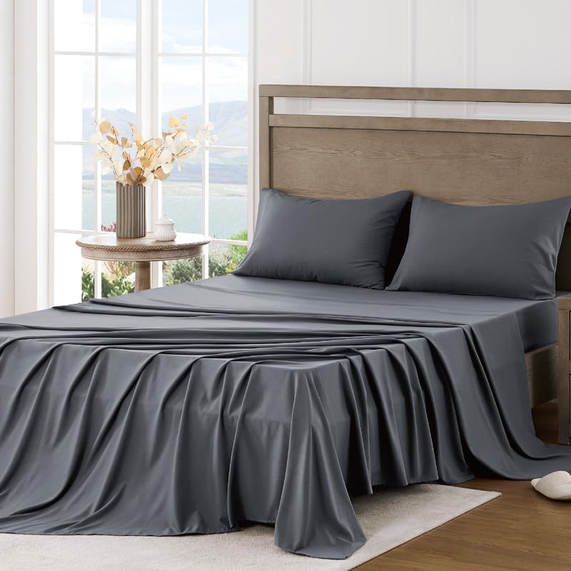 FreshCulture Twin Bed Sheets - Ultra Soft Sheets for Twin Bed - Brushed Microfiber - Deep Pockets...