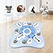 JOPHEK Intelligenzspielzeug für Hunde, Beschäftigung Feeder Dispenser, Interaktives Welpenspielzeug Mit Quietschen für Kleine, Mittlere, Große Hunde und Katzen