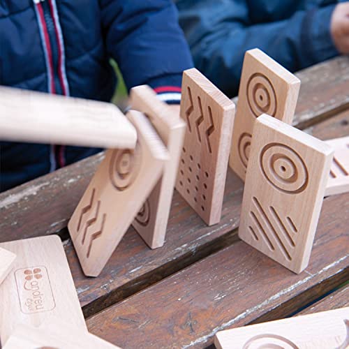 Juego de Dominó Sensorial de Madera Andreu Toys miniatura 2