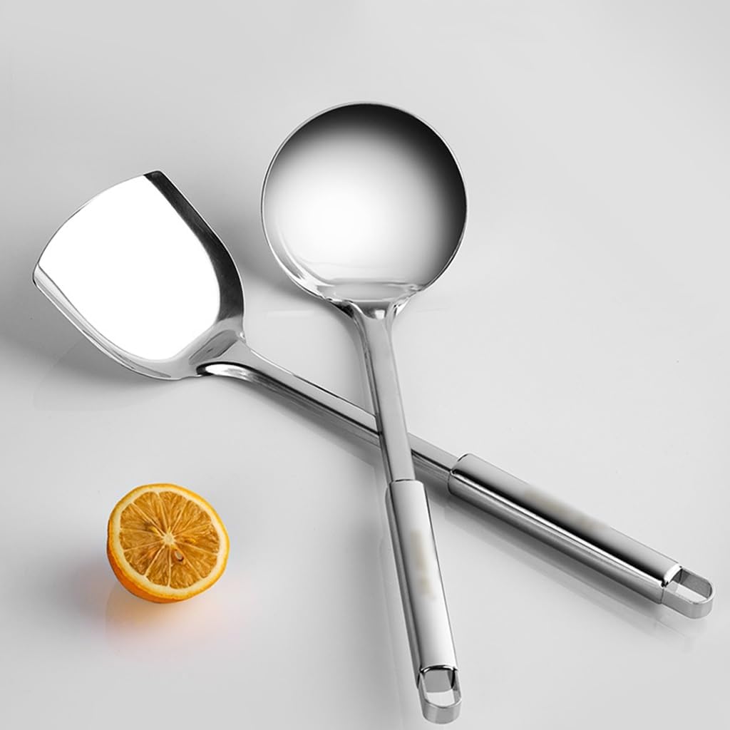 Stainless Steel Anti-scalding Handle Kitchen Utensils Set Kitchen Household Cooking