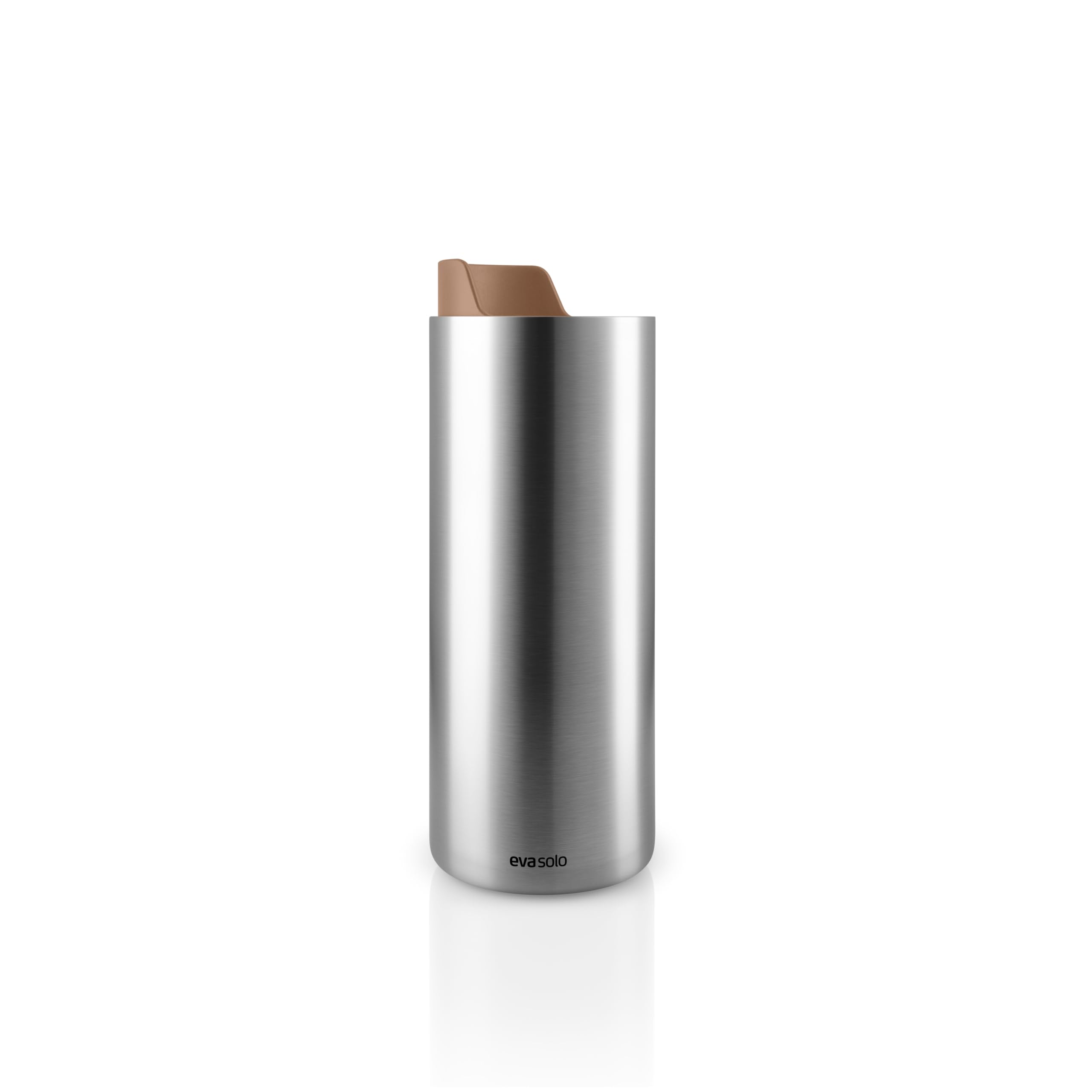 Eva Solo Urban to Go Mug 12 oz Mocha Double-Walled Thermal Mug with Vacuum Danish Design and Functionality Mocha