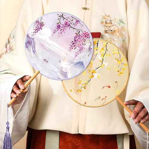 LfrXtra ファン ホームデコレーション、中国扇子、インク 絵画