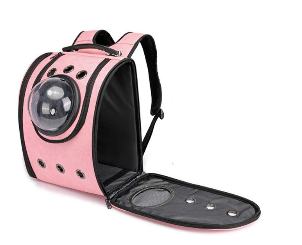 Borsa per Gatti Traspirante porosa Borsa per Animali Domestici Borsa per Il Trasporto Zaino per Animali Domestici Trasparente