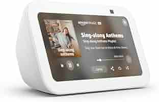 美品！Echo Show 5 ホワイト Amazon.com: Amazon Echo Show 5 (newest model), Smart display
