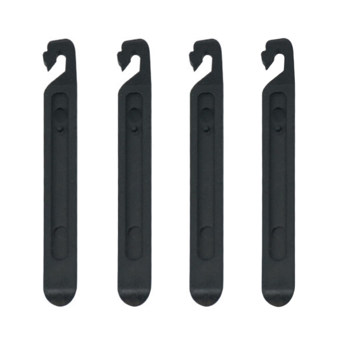 MocareHealth Bike Tire Levers, 4 PCS Bike Tire Removal Tool, Fits Most Bicycle Tires, No Damage to Tires (Black)