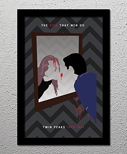 Twin Peaks The Evil That Men Do - Original Minimalist Art Poster Print