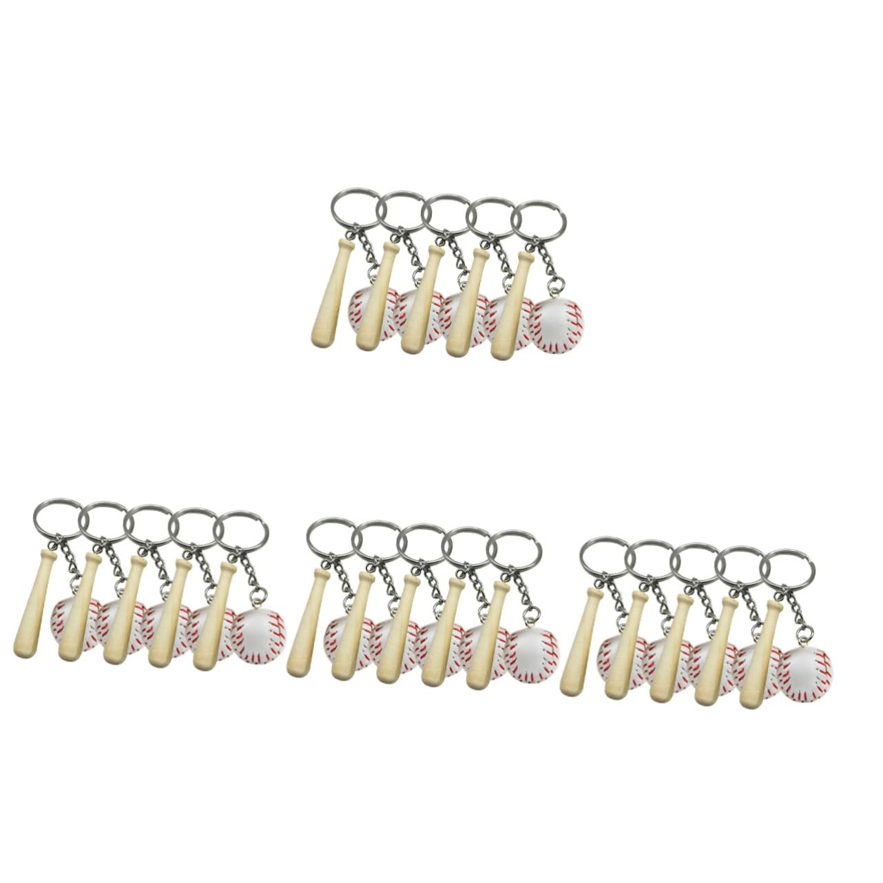 SUPVOX 25 Piezas Llavero Miss Cuero Pelota Deportiva Mini