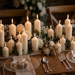 18 Ivory Pointed-tip