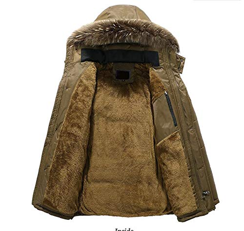 DYHQQ Cappuccio da Parka Alternativo Invernale