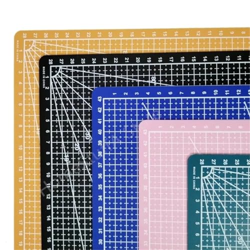 Mesa sin rayas con estera de costura autocurativa A3 verde 5