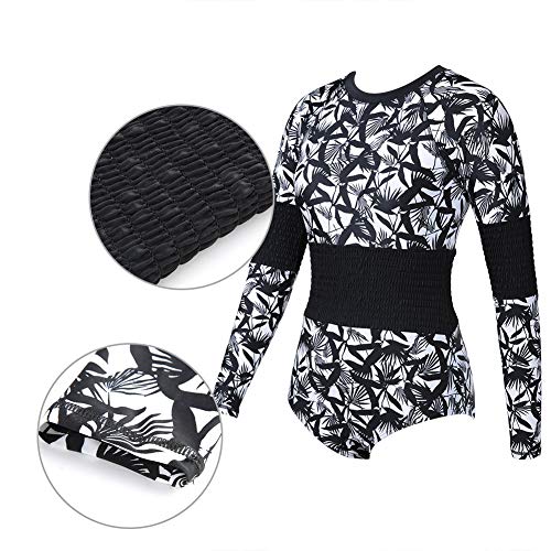 YUKOFE Mode Siamois imprimé féminin Conservateur Spa Plage Surf Bikini Maillot de Bain pour Les Femmes (S) – vue 4