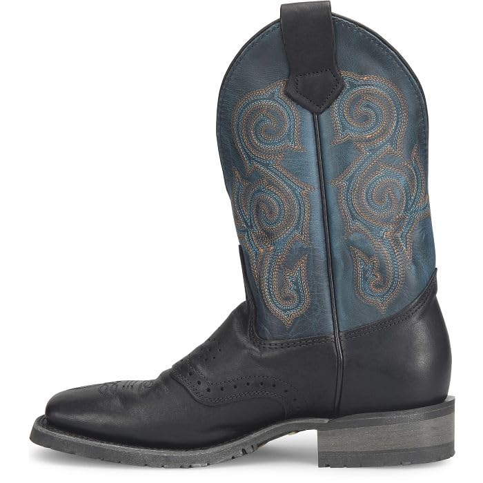 DOUBLE-H Men's Nolen 11" Wide Square Toe Roper3