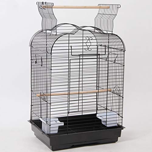 YUESFZ Jaulas para pájaros Aviario Abierto Único Al Aire Libre, Jaula Grande para Loros De Acero Inoxidable De Metal, Jaula para Pájaros Myna Grackle (Color : Set e)
