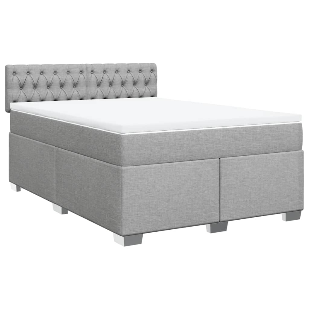 Molle insacchettate indipendenti Tessuto traspirante 140x190cm Grigio