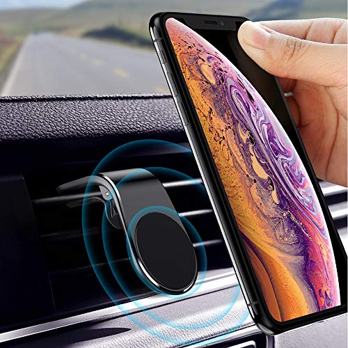 Pratic Products Magnetic Phone Car Mount Magnets Hands Free Universal Smart Gps Cell Phone Holder For Car Air Vent Mount For Iphone 11 Pro Max Xr Xs X 8 7 Plus Samsung Galaxy S10 S9 S8 Note 10,Black #TOP2