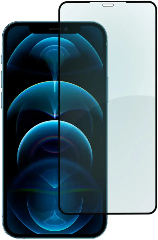 Película De Vidro 3D Tela Toda Para iPhone (iPhone 12 Pro Max)