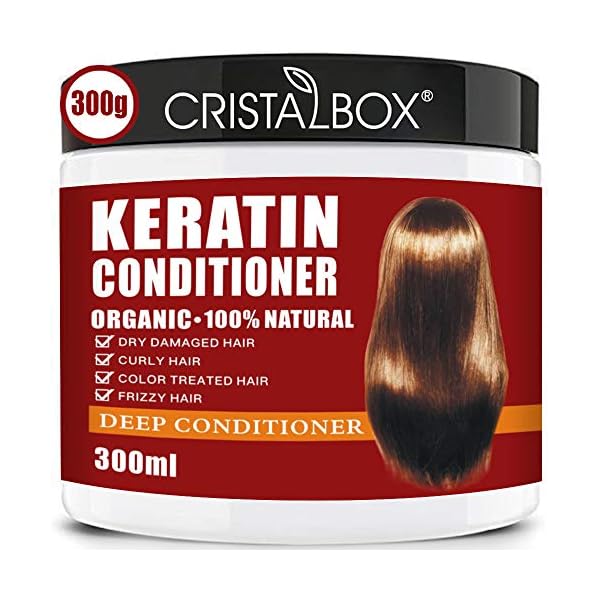 Keratin Deep Conditioner,2021 Argan Oil Conditioner for Damaged Dry Hair,Hair Treatment Conditioner Hair Tonic Keratin Hair & Scalp Treatment Paraben-Free, Sulfate-Free Surfactants