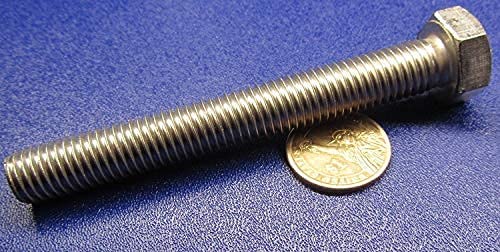 18-8 A2 Stainless Steel Hex Bolts FT M14 x 2 mm x 110 mm Long 5 pcs