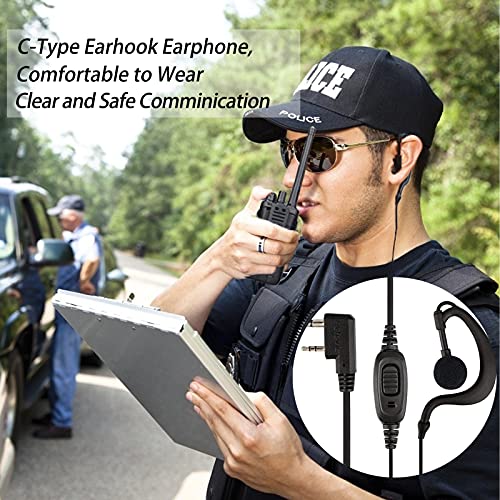 Retevis Rt17 Walkie-Talkies For Adults Long Range,Portable 2 Way Radio With Earpiece And Mic,Rechargeable Two Way Radios With Usb Charging Base, For Industrial Jobsite Restaurant Commercial(10 Pack) #TOP4