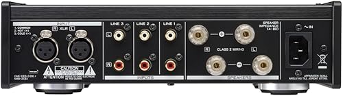 Miniatura 5 de TEAC Amplificador integrado estéreo de entrada de equilibrio AX-505-S (plateado) + AC100V ~ AC240V (50/60 Hz) ⇒ Transformador AC 100V / 200W (50/60