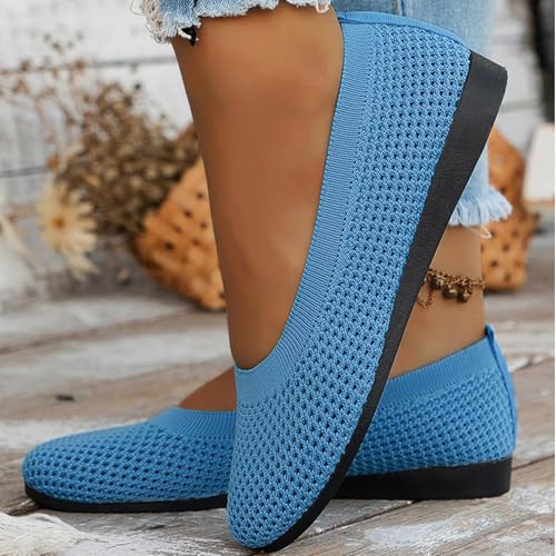 Dressy Loafers for Women Comfort Summer Platform Loafers 2025 Ballet Flats Shoes Soft Casual Wedding Work Shoes4