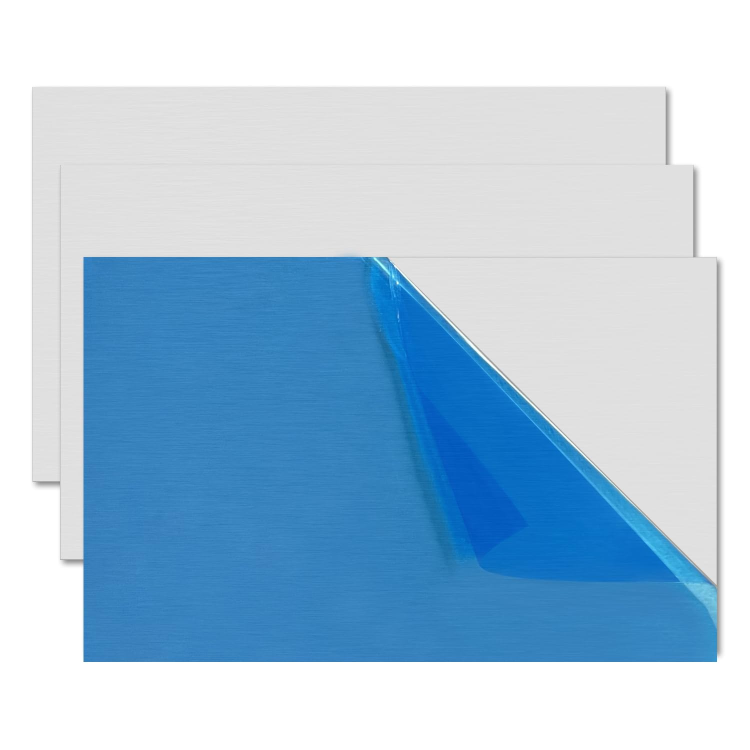 6061 Aluminum Sheet - 3 Pack, 6x6" -13
