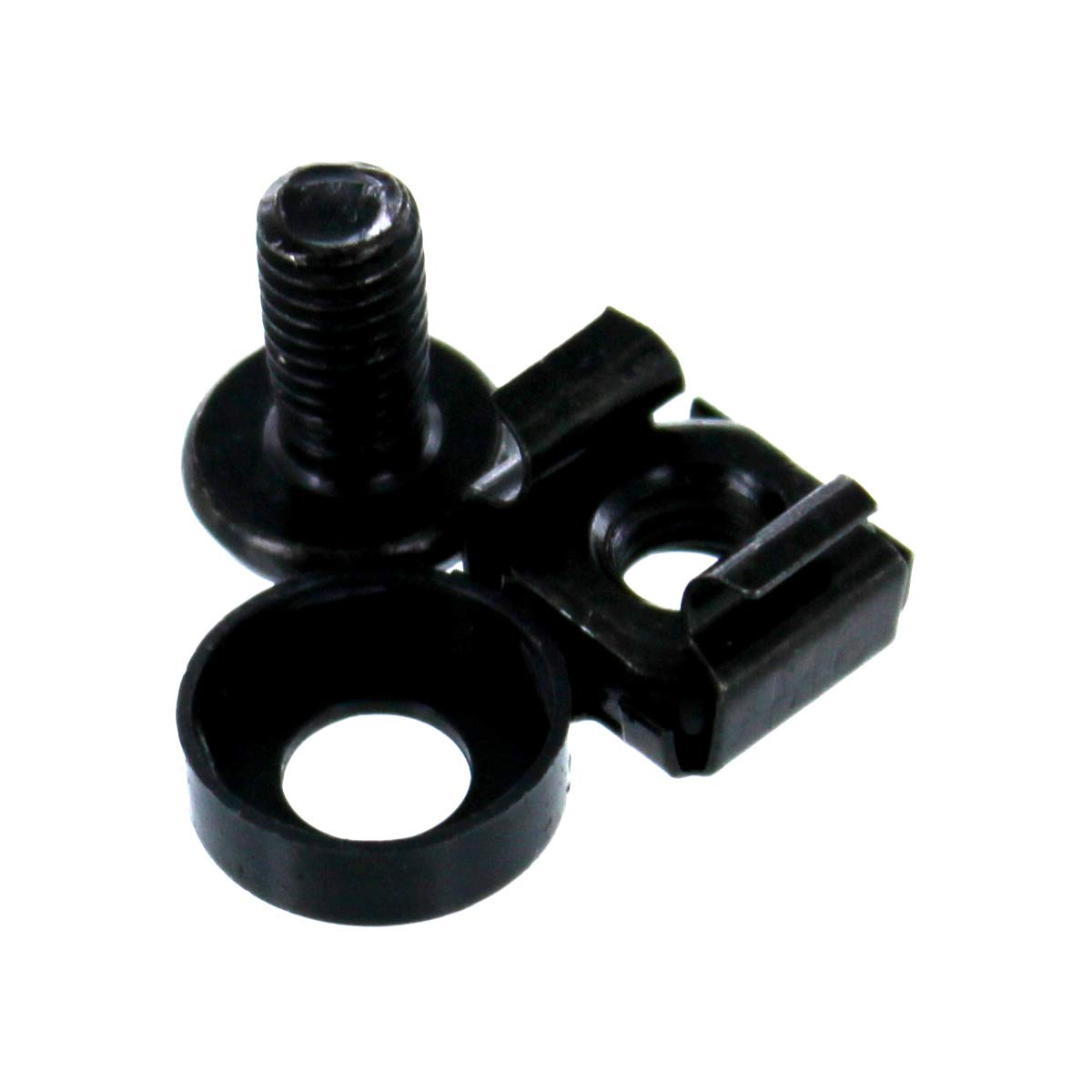 M6 Rack Mount Cage Nuts & Screws Kit – Square Clip Server Bag Pack