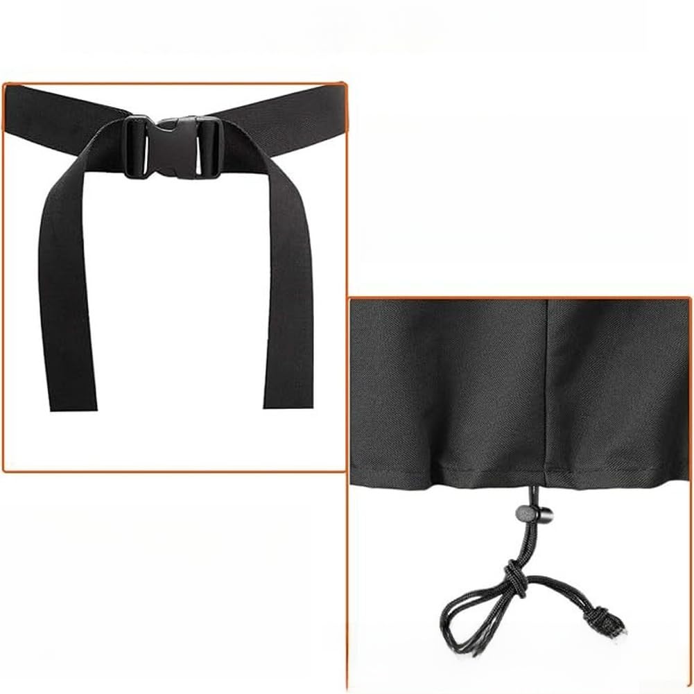 Copertura per paravento per Bobcat, tessuto Oxford 210D, protezione contro pioggia, polvere ed esposizione al vento (280 x 130 x 160 cm)