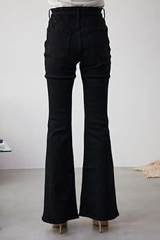 Amazon | [アズールバイマウジー] ジーンズ AZUL DENIM フレア