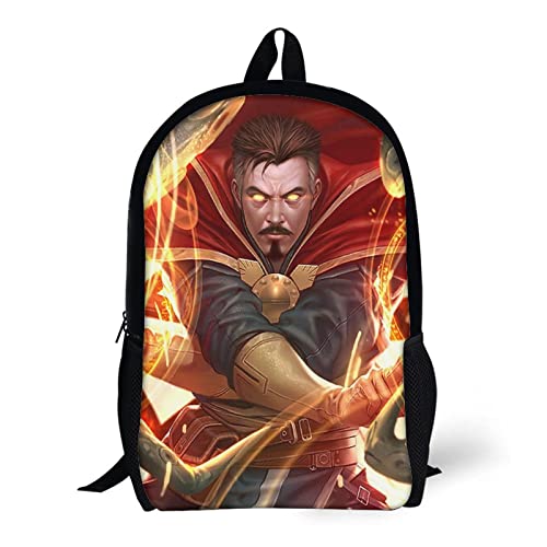 LIZZOT Mochilas Escolares Con Estampado 3D De Doctor Strange Para Niños, Mochilas Para Niños,...