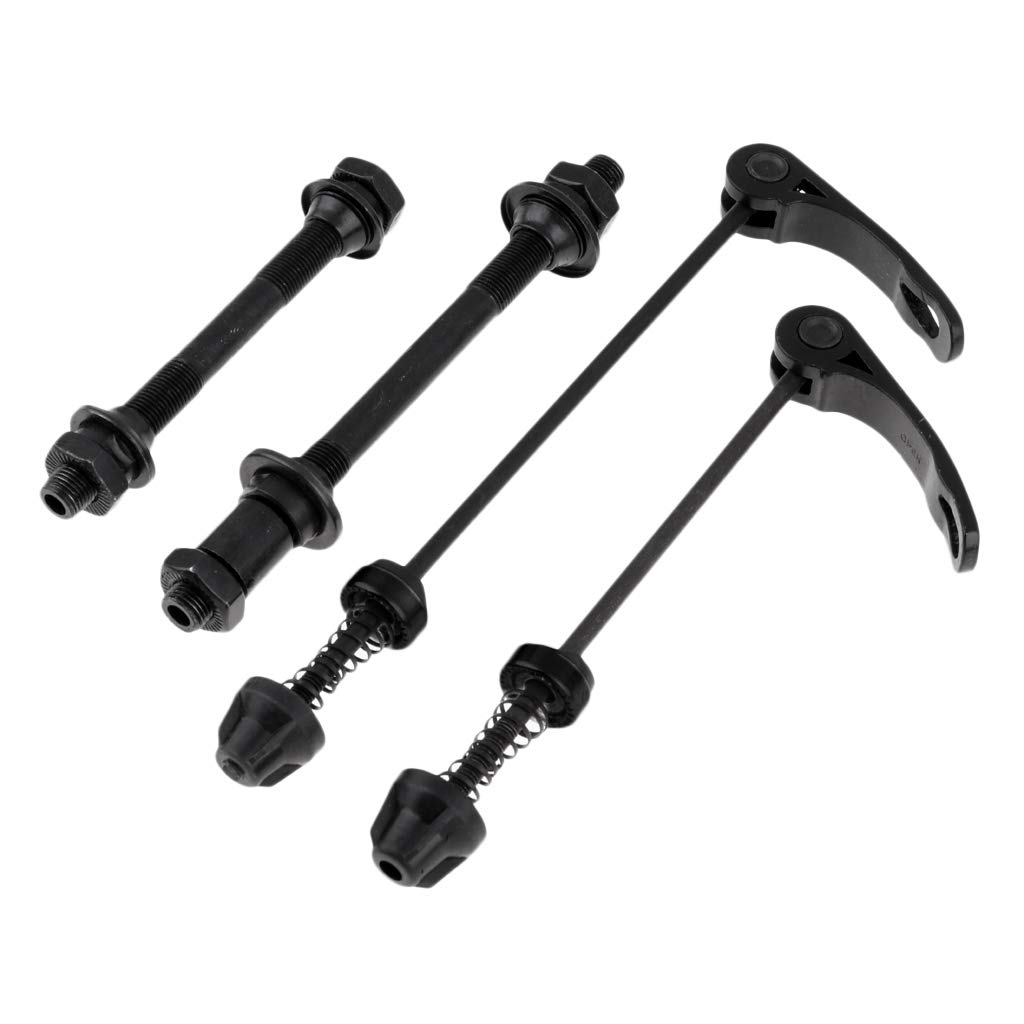 5 Set Ultraleichtes Fahrrad Fahrrad Schnellspanner Set Vorderrad Hinterrad Nabe Achse
