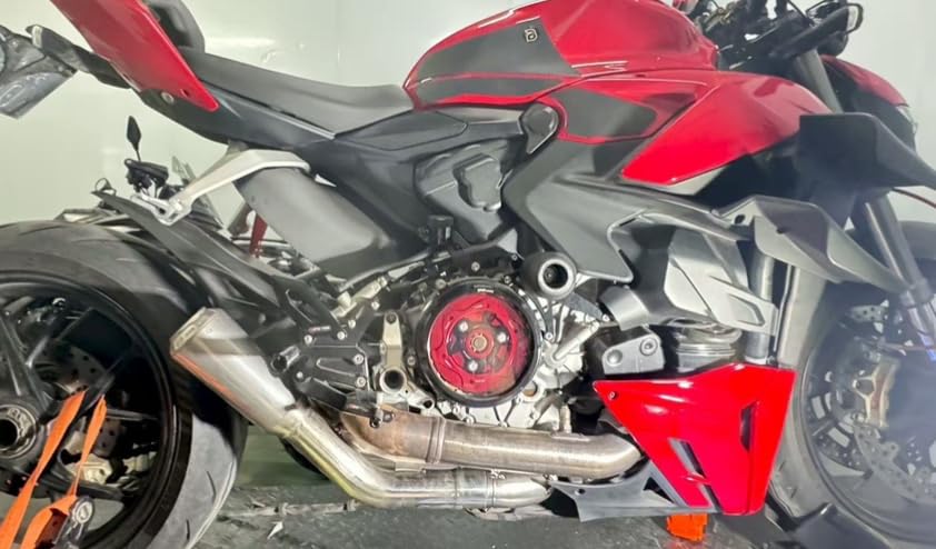Amazon.co.jp: FIRECARP バイクマフラー スリップオンサイレンサー