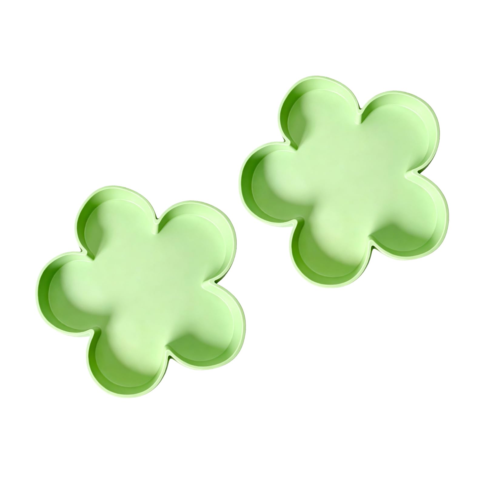 Mekalero Mahjong Dices Organiser Tray Small Item Organization Tool Flower Shaped Plate for Jewelry Accessories Mahjong Die Holder
