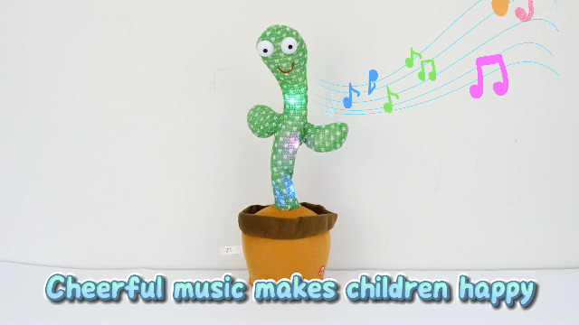 SQUADO Cactus di peluche, Danzante e Parlante, con movimento elettronico, con luci e 120 Canzoni, Registrazione e Lettura, per Bambini e Adulti SQUADO Cactus di peluche, Danzante e Parlante, con movimento elettronico, con luci e 120 Canzoni, Registrazione e Lettura, per Bambini e Adulti