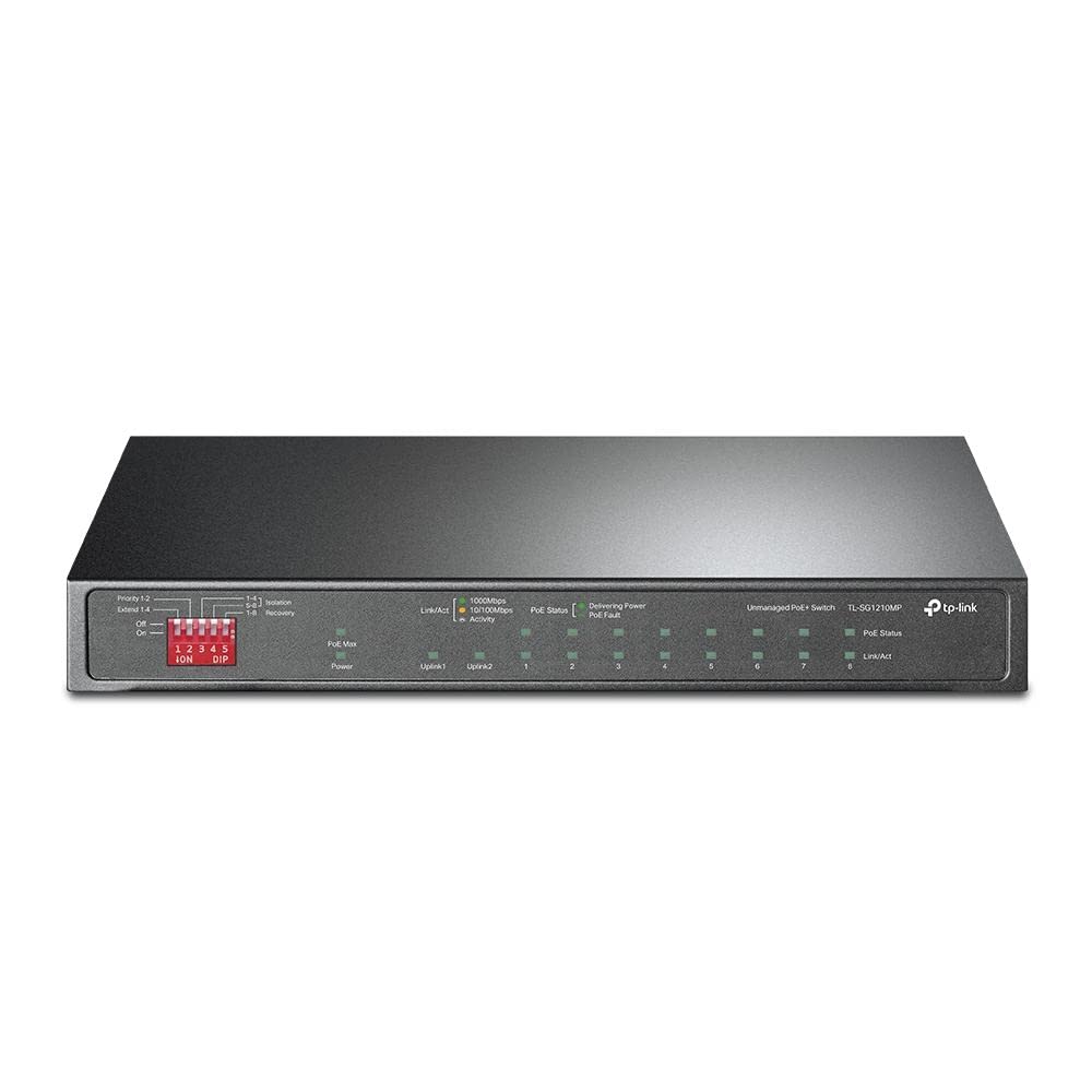 tp-link Commutateur réseau Gigabit PoE+ 10 ports non gérés