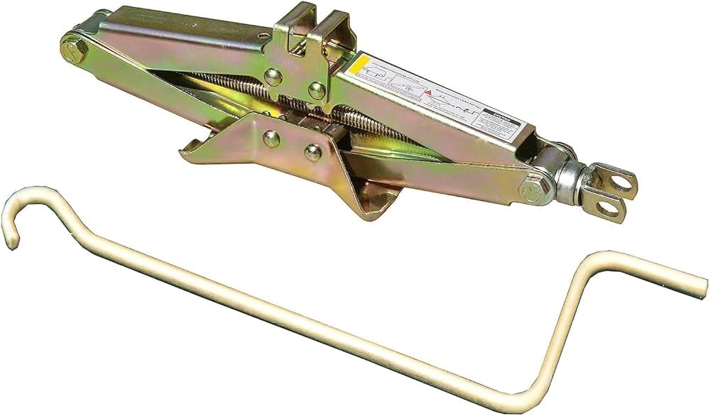 Car Scissor Jack 3 Ton Universal fit for All Hatchbacks, Sedans Cars with Heavy Duty Vehicle Jack Rod Suitable for Maruti Suzuki, Hyundai, Honda, Toyota, Mahindra, TATA Cars etc.