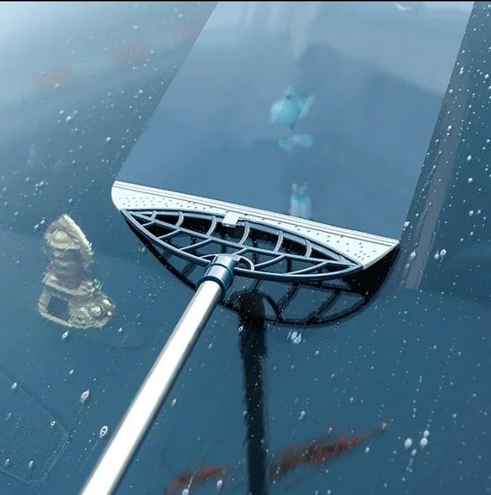 Silicone Magic Broom Sweeping Brush (Grey)