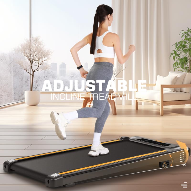 Caminadora Compacta Plegable Bajo Escritorio 2-en-1 miniatura 3